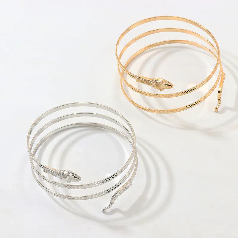 Serpent's Coil Bangle
