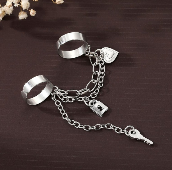 Heartlock Duo Rings